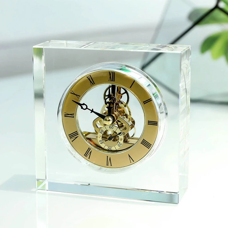 Crystal Silent Table Clock Lux - đánh giá và giá Accessories For Your Gaming Room