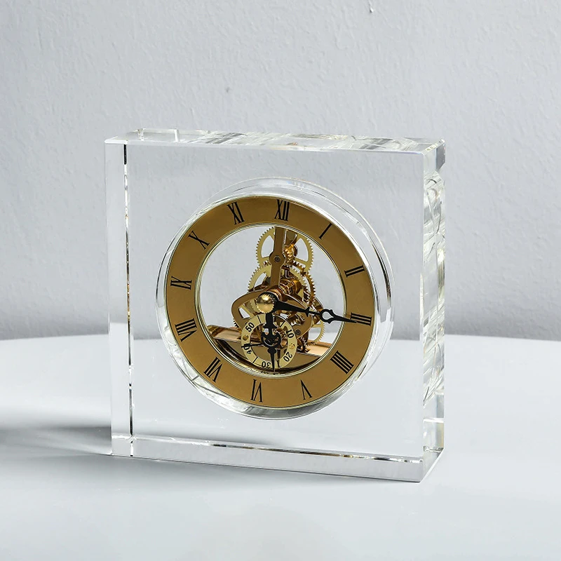 Crystal Silent Table Clock Lux - đánh giá và giá Accessories For Your Gaming Room
