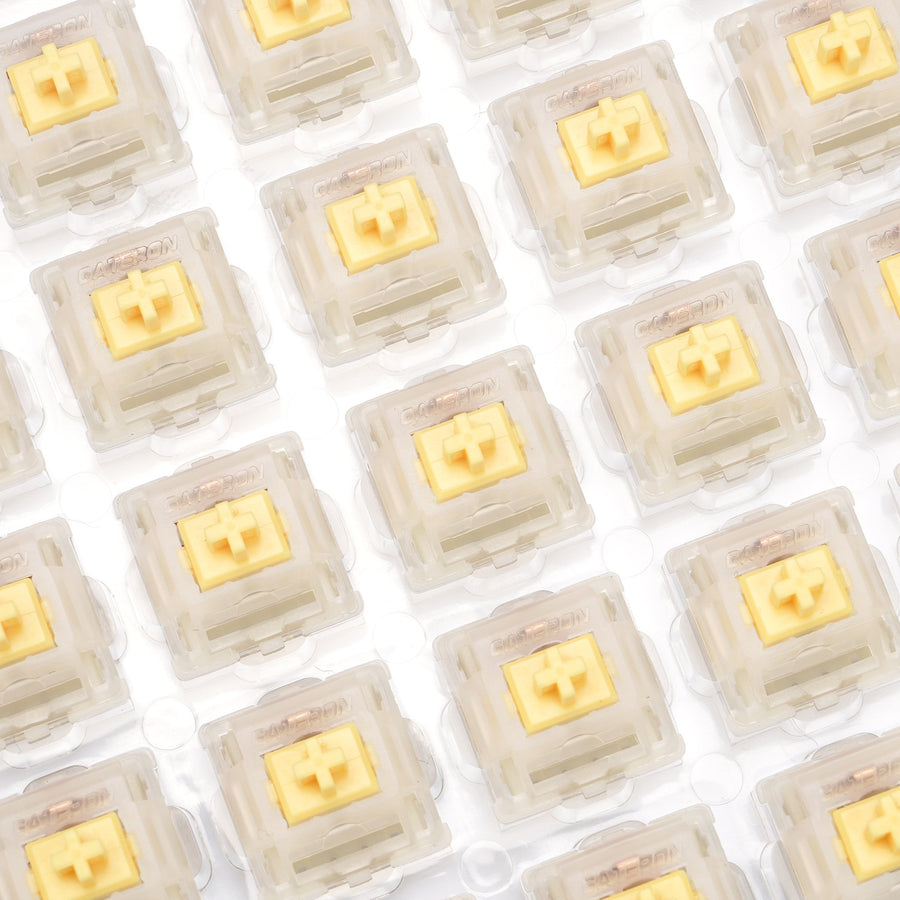 GATERON CAP Màu Vàng Sữa Tuyến - đánh giá và giá Gaming Accessories Aesthetic