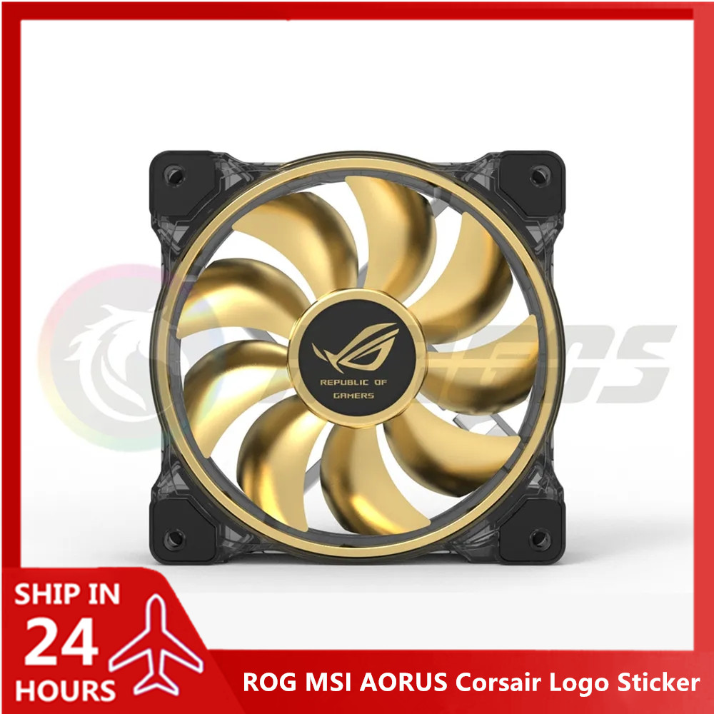 PC Gamer Cabinet Fan Logo Stic - đánh giá và giá Gaming Accessories For Room